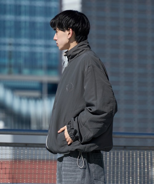 セール】2WAY REVAESIBLE NYLON DRAWCORD SHORT BLOUSON／2way