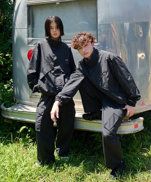 kutir（クティール）の「2WAY REVAESIBLE NYLON DRAWCORD SHORT