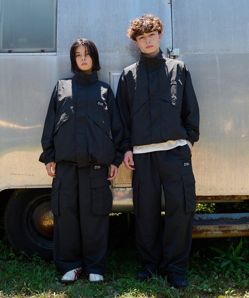 セール】2WAY REVAESIBLE NYLON DRAWCORD SHORT BLOUSON／2way