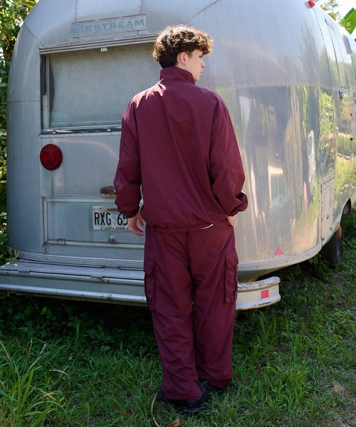 kutir（クティール）の「2WAY REVAESIBLE NYLON DRAWCORD SHORT BLOUSON／2wayリバーシブルナイロンドローコードショートブルゾン（ブルゾン・メンズ・ネイビー/ライトグレー/ブラック/グレイッシュベージュ/ブラック系/チャコールグレー/ボルドー/ブラウン・SMALL/MEDIUM/LARGE/X-LARGE）」の20枚目の写真