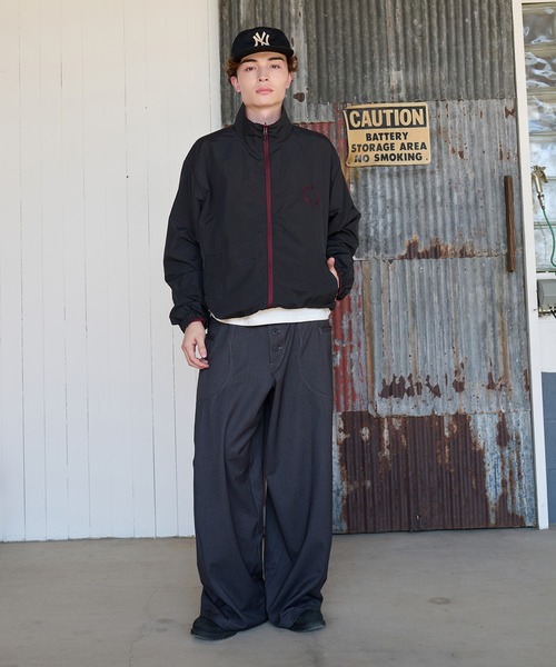 セール】2WAY REVAESIBLE NYLON DRAWCORD SHORT BLOUSON／2way