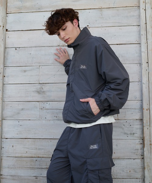 セール】2WAY REVAESIBLE NYLON DRAWCORD SHORT BLOUSON／2way