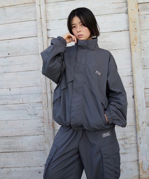 KTZ 短丈ブルゾン セール】2WAY REVAESIBLE NYLON DRAWCORD SHORT BLOUSON／2way