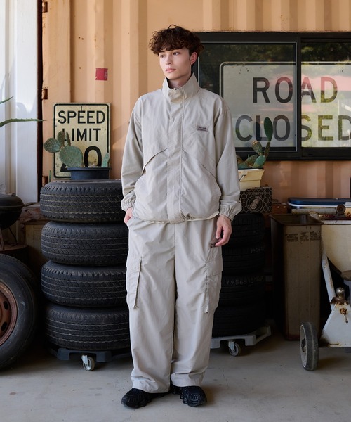セール】2WAY REVAESIBLE NYLON DRAWCORD SHORT BLOUSON／2way