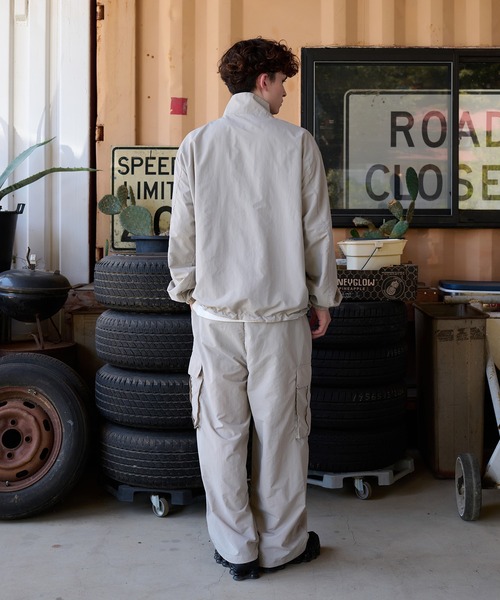 セール】2WAY REVAESIBLE NYLON DRAWCORD SHORT BLOUSON／2way