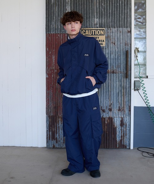 セール】2WAY REVAESIBLE NYLON DRAWCORD SHORT BLOUSON／2way