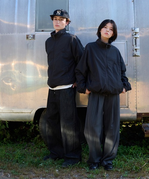 セール】2WAY REVAESIBLE NYLON DRAWCORD SHORT BLOUSON／2way