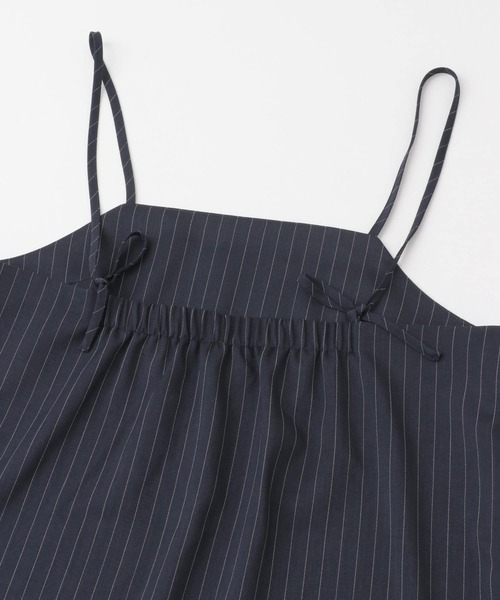 ITEMS URBANRESEARCH（アイテムズ アーバンリサーチ）の「ストライプキャミソール×イージーパンツセット（セットアップ・レディース・ネイビー/チャコールグレー・FREE）」の22枚目の写真