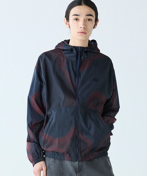 LACOSTE（ラコステ）の「撥水ライトウェイトリップストップフードジャケット（ナイロンジャケット・メンズ・ネイビー・46/48/50/52）」の14枚目の写真