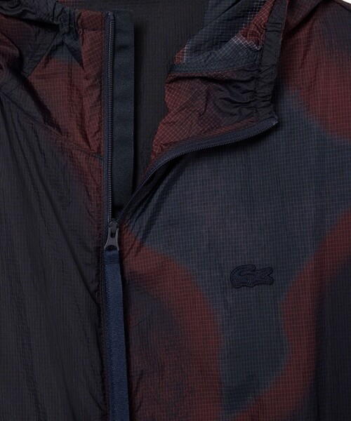 LACOSTE（ラコステ）の「撥水ライトウェイトリップストップフードジャケット（ナイロンジャケット・メンズ・ネイビー・46/48/50/52）」の20枚目の写真