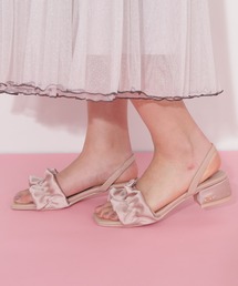 JILLSTUART ● ブラック スクエア サンダル Black 301511240_GC29341.jpg