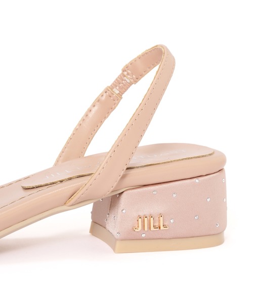 JILL by JILL STUART（ジルバイジルスチュアート）の「◇フリルサンダル（サンダル・レディース・アイボリー/ピンク・MEDIUM/LARGE）」の12枚目の写真