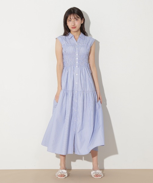 JILL by JILL STUART（ジルバイジルスチュアート）の「◇フリルサンダル（サンダル・レディース・アイボリー/ピンク・MEDIUM/LARGE）」の7枚目の写真