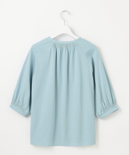 J.PRESS Ladies(J.プレス レディス)の「【洗える】トリコットバイオ シャーリング カットソー(Tシャツ/カットソー・レディース・ピンク系/ダルブルー系/ライトグリーン系/ホワイト系・SMALL)」の17枚目の写真