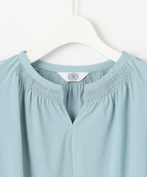 J.PRESS Ladies(J.プレス レディス)の「【洗える】トリコットバイオ シャーリング カットソー(Tシャツ/カットソー・レディース・ピンク系/ダルブルー系/ライトグリーン系/ホワイト系・SMALL)」の18枚目の写真