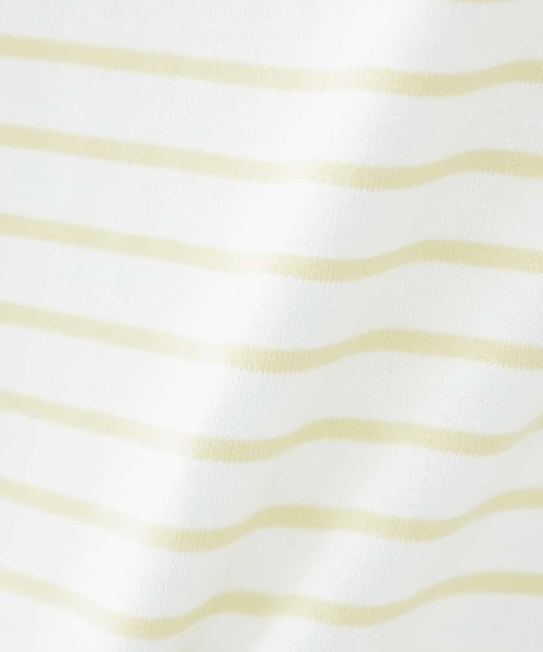 Petit Honfleur(プチオンフルール)の「【2025春夏】ボーダープルオーバー(Tシャツ/カットソー・レディース・ホワイト/ネイビー・M/L)」の8枚目の写真