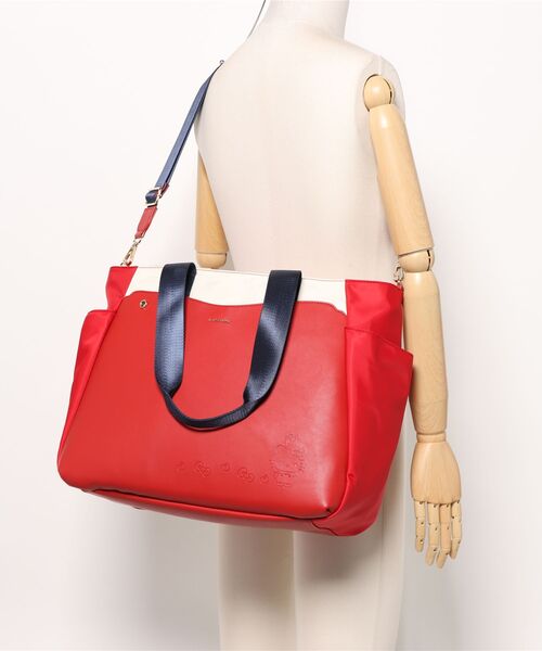 & chouette(アンドシュエット)の「サンリオキャラクターズコレクション トートバッグ「ハローキティ」(トートバッグ・レディース・レッド・FREE)」の5枚目の写真