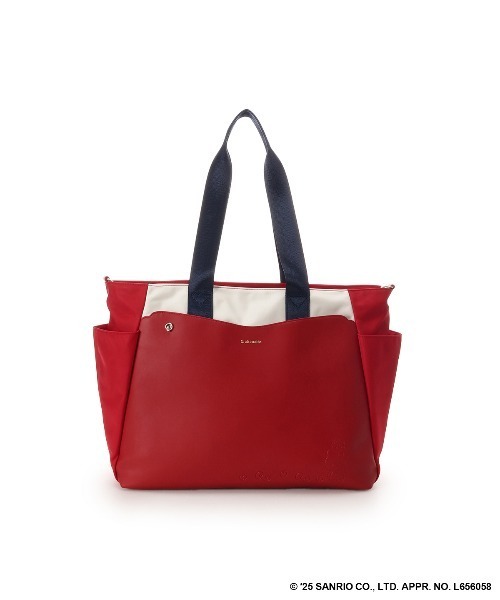 & chouette(アンドシュエット)の「サンリオキャラクターズコレクション トートバッグ「ハローキティ」(トートバッグ・レディース・レッド・FREE)」の1枚目の写真