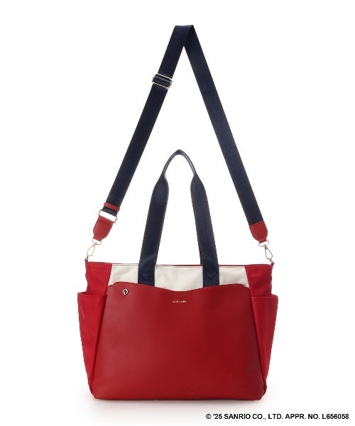 & chouette(アンドシュエット)の「サンリオキャラクターズコレクション トートバッグ「ハローキティ」(トートバッグ・レディース・レッド・FREE)」の11枚目の写真