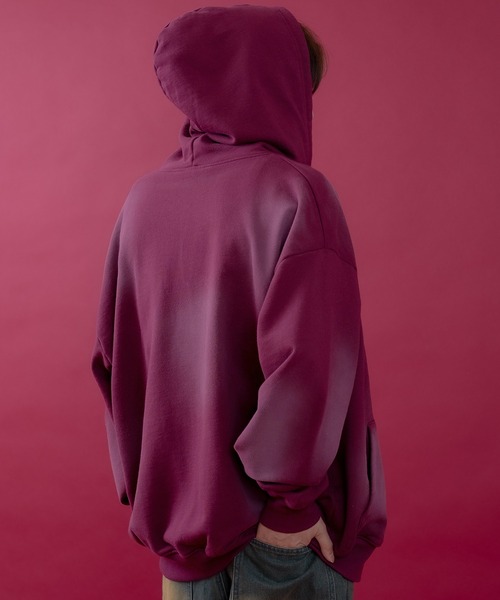 improves（インプローブス）の「バタフライ刺しゅう スウェット ジップパーカー（パーカー・メンズ・ブラック/カーキ/ワイン・LARGE/MEDIUM）」の18枚目の写真