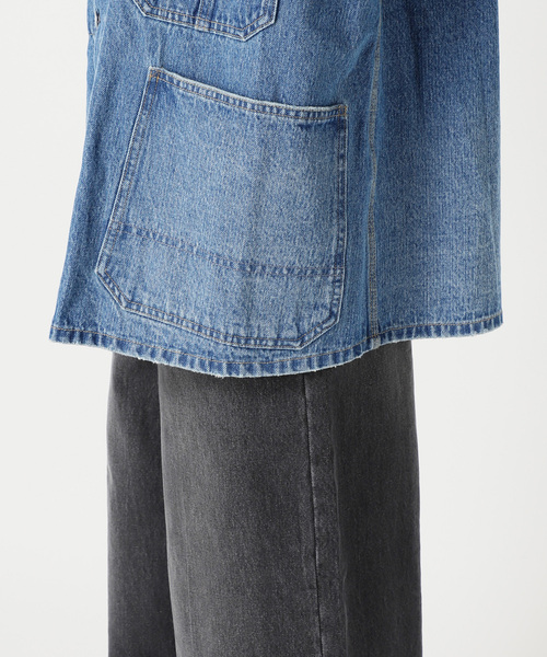 レリューム11.5ozデニムブルー カバーオール ジャケット JOURNAL STANDARD relume｜《追加》11.5ozデニムカバーオール