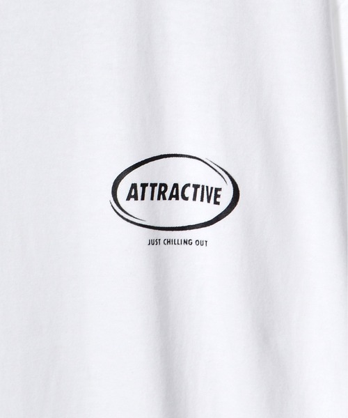 MODISH GAZE(モディシュガゼ)の「【MODISH GAZE】スモーキングガール SIT BACK AND RELAX半袖Tシャツ(Tシャツ/カットソー・レディース・ネイビー×ホワイト/ネイビー/ブラック/ホワイト・X-LARGE/LARGE/MEDIUM)」の16枚目の写真
