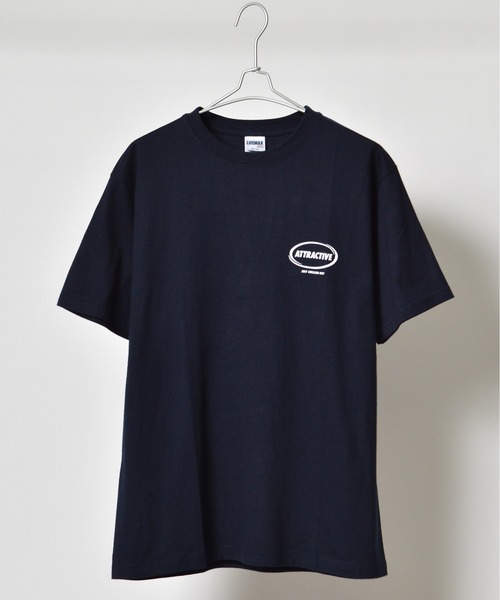 MODISH GAZE(モディシュガゼ)の「【MODISH GAZE】スモーキングガール SIT BACK AND RELAX半袖Tシャツ(Tシャツ/カットソー・レディース・ネイビー×ホワイト/ネイビー/ブラック/ホワイト・X-LARGE/LARGE/MEDIUM)」の20枚目の写真