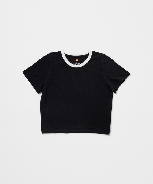 WOMEN【Hanes for BIOTOP】TRIBLEND CROPPED T-SHIRTS 2P (TRIM