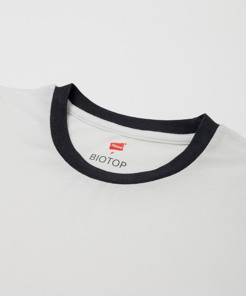 WOMEN【Hanes for BIOTOP】TRIBLEND CROPPED T-SHIRTS 2P (TRIM