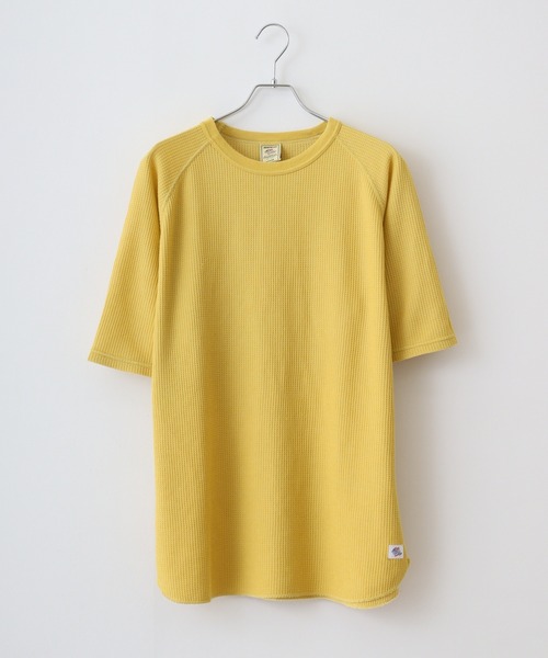 JEMORGAN(ジェーイーモーガン)の「JEMORGAN ワッフル ピグメント半袖T(Tシャツ/カットソー・メンズ・サックスブルー/グリーン/チャコール/イエロー/オフホワイト・M/L/XL)」の9枚目の写真