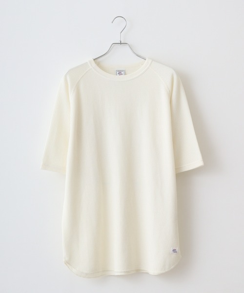 JEMORGAN(ジェーイーモーガン)の「JEMORGAN ワッフル ピグメント半袖T(Tシャツ/カットソー・メンズ・サックスブルー/グリーン/チャコール/イエロー/オフホワイト・M/L/XL)」の10枚目の写真