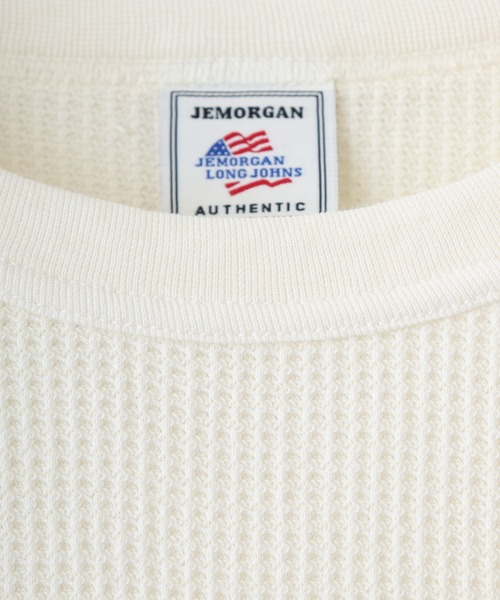 JEMORGAN(ジェーイーモーガン)の「JEMORGAN ワッフル ピグメント半袖T(Tシャツ/カットソー・メンズ・サックスブルー/グリーン/チャコール/イエロー/オフホワイト・M/L/XL)」の11枚目の写真