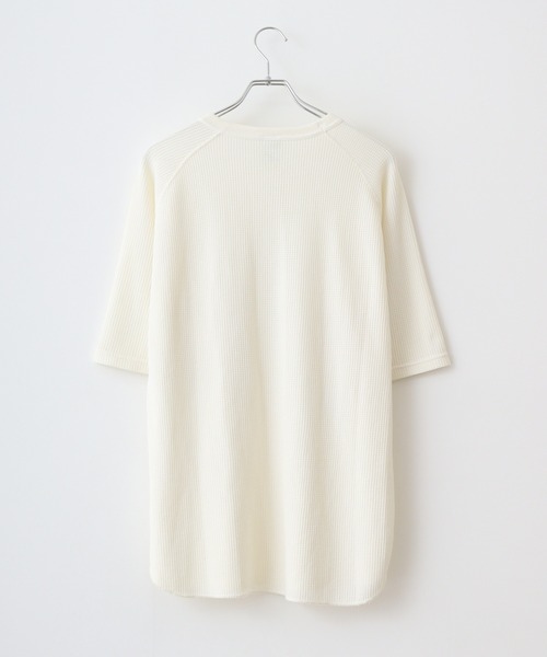 JEMORGAN(ジェーイーモーガン)の「JEMORGAN ワッフル ピグメント半袖T(Tシャツ/カットソー・メンズ・サックスブルー/グリーン/チャコール/イエロー/オフホワイト・M/L/XL)」の15枚目の写真