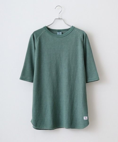 JEMORGAN(ジェーイーモーガン)の「JEMORGAN ワッフル ピグメント半袖T(Tシャツ/カットソー・メンズ・サックスブルー/グリーン/チャコール/イエロー/オフホワイト・M/L/XL)」の7枚目の写真