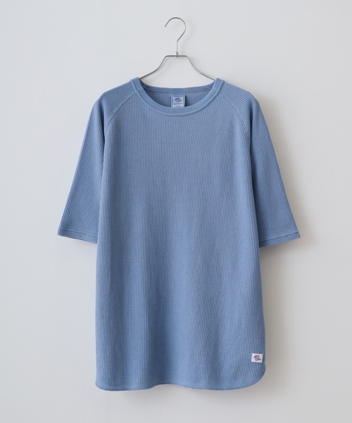 JEMORGAN(ジェーイーモーガン)の「JEMORGAN ワッフル ピグメント半袖T(Tシャツ/カットソー・メンズ・サックスブルー/グリーン/チャコール/イエロー/オフホワイト・M/L/XL)」の8枚目の写真