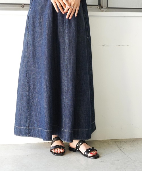 SESTO(セスト)の「ハート刺繍ウェーブストラップミュール(サンダル・レディース・ブラック・S/M/L/LL/3L)」の10枚目の写真
