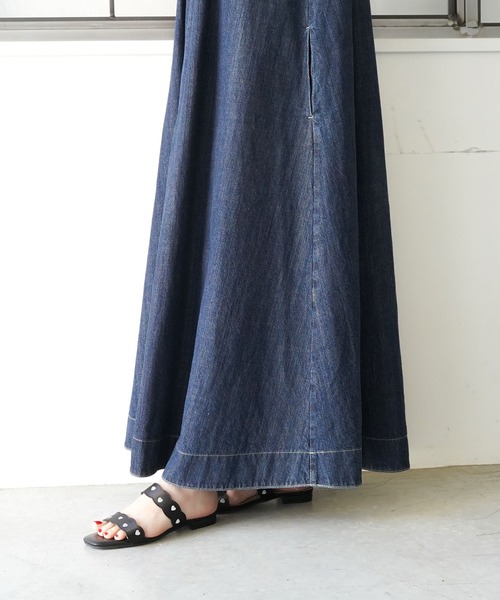 SESTO(セスト)の「ハート刺繍ウェーブストラップミュール(サンダル・レディース・ブラック・S/M/L/LL/3L)」の11枚目の写真