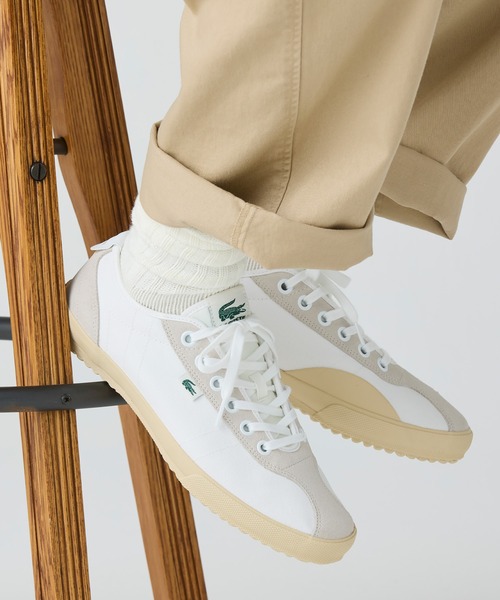 *LACOSTE* BACKSLAM 125 5 CMA キャンバス スニーカー Amazon | [ラコステ] [公式] メンズ BACKSLAM 125 5