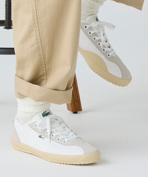 LACOSTE（ラコステ）の「メンズ BACKSLAM 125 5 CMA（スニーカー・メンズ・ホワイト/オフホワイト・28.0cm/26.5cm/26.0cm/25.5cm/28.5cm/25.0cm/27.0cm）」の13枚目の写真