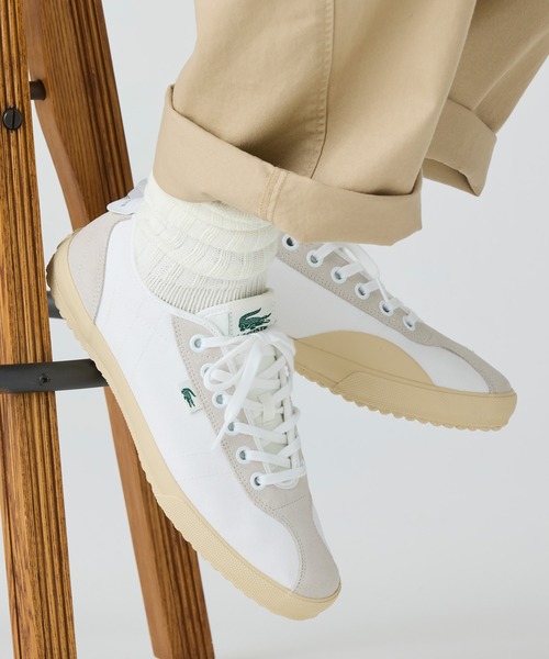 LACOSTE（ラコステ）の「メンズ BACKSLAM 125 5 CMA（スニーカー・メンズ・ホワイト/オフホワイト・28.0cm/26.5cm/26.0cm/25.5cm/28.5cm/25.0cm/27.0cm）」の14枚目の写真