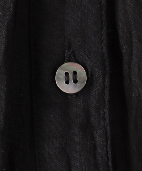 JOURNAL STANDARD relume(ジャーナルスタンダード レリューム)の「《追加》コットンボイルクリンクルフリルギャザーブラウス(シャツ/ブラウス・レディース・ブラック/ホワイト/イエロー・FREE)」の21枚目の写真