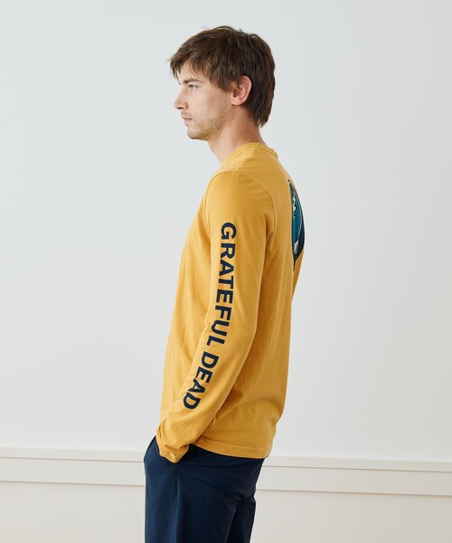 JAMES PERSE(ジェームスパース)の「GRATEFUL DEADグラフィックプリント ロングスリーブTシャツ MLJ3351GRF(Tシャツ/カットソー・メンズ・ブラック/オレンジ/ホワイト・1/2/0)」の17枚目の写真