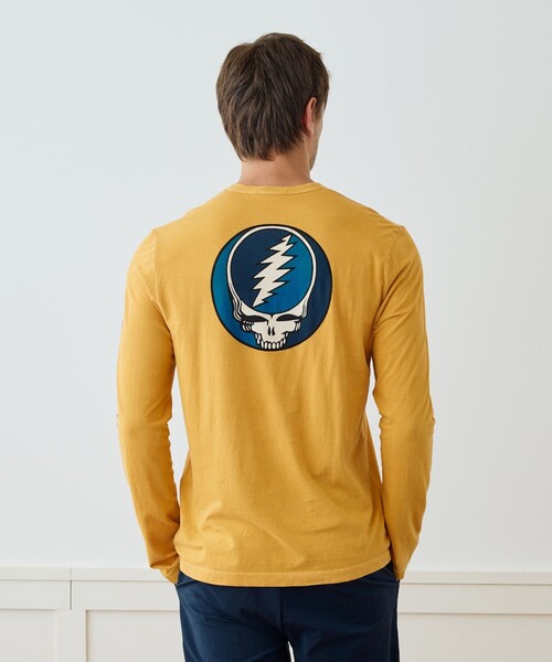 JAMES PERSE(ジェームスパース)の「GRATEFUL DEADグラフィックプリント ロングスリーブTシャツ MLJ3351GRF(Tシャツ/カットソー・メンズ・ブラック/オレンジ/ホワイト・1/2/0)」の14枚目の写真