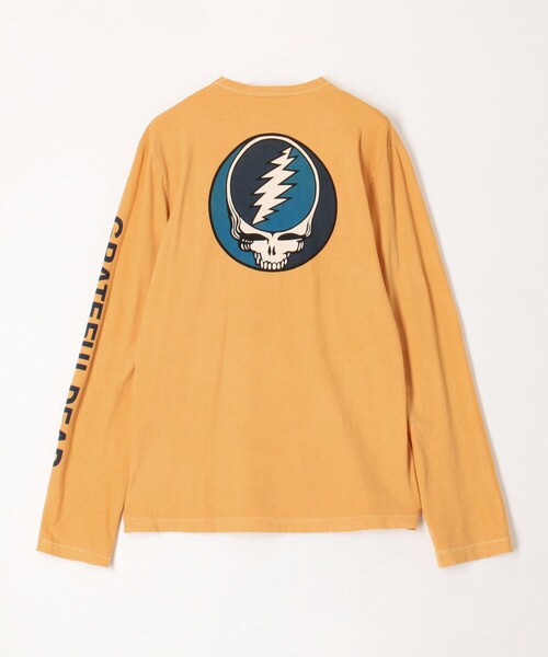 JAMES PERSE(ジェームスパース)の「GRATEFUL DEADグラフィックプリント ロングスリーブTシャツ MLJ3351GRF(Tシャツ/カットソー・メンズ・ブラック/オレンジ/ホワイト・1/2/0)」の9枚目の写真