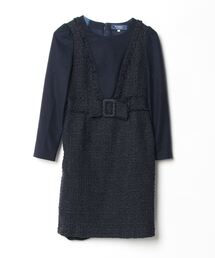 ブランド古着】M'S GRACY｜エムズグレイシーのワンピース（ブルー