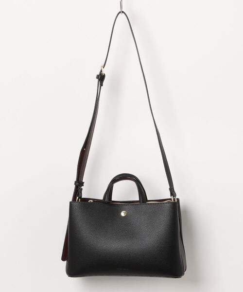 Legato Largo（レガートラルゴ）の「【Legato Largo】LH-F3371 たすかるっかばん ミニショルダー（ショルダーバッグ・レディース・ブラック/アイボリー/ラベンダー/グレイッシュベージュ/モカ・FREE）」の3枚目の写真