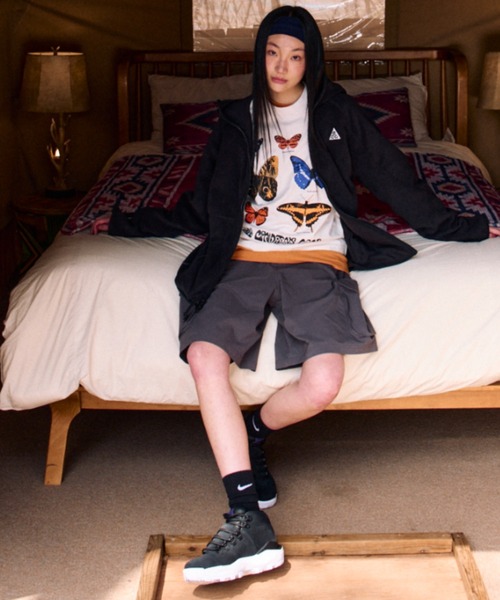 NIKE（ナイキ）の「ナイキ スポーツウェア カーニー Dri-FIT カーゴ スケートボードショートパンツ / Nike Sportswear Kearny Dri-FIT Cargo Skate Shorts IB7552-254 Medium Ash（カーゴパンツ・メンズ・ブラウン系その他・2XL/L/M/S/XL）」の2枚目の写真