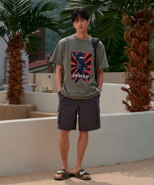 NIKE（ナイキ）の「ナイキ スポーツウェア カーニー Dri-FIT カーゴ スケートボードショートパンツ / Nike Sportswear Kearny Dri-FIT Cargo Skate Shorts IB7552-254 Medium Ash（カーゴパンツ・メンズ・ブラウン系その他・2XL/L/M/S/XL）」の4枚目の写真