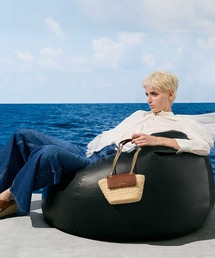 【JOY GRYSON】ラフィア素材ショルダーバッグ・かごバッグ JOY GRYSON ラフィア素材ショルダーバッグ・かごバッグ