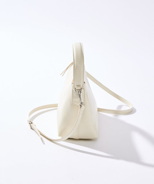 un dix cors(アンディコール)の「ビンテージライクワンショルダーバッグ(ショルダーバッグ・レディース・シルバー/アイボリー/ブラック・FREE)」の6枚目の写真